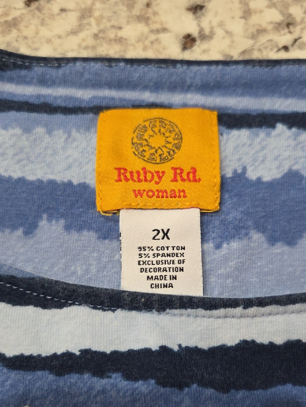Ruby Rd. Womens Top..2x - Picture 2 of 5